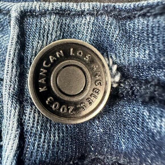 KanCan Jeans Womens 11/29 Skinny Mid Rise Distressed Estilo KC8333D Cut 3405 - Picture 8 of 13